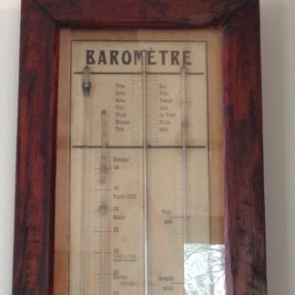 Baromètres, thermomètres